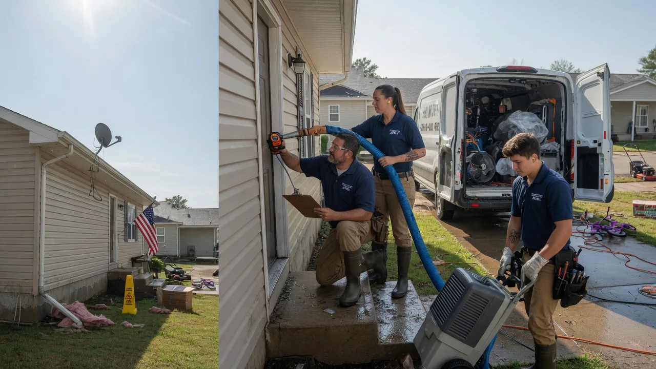 Ceiling Water Damage Restoration in Gilbertsville, PA near me